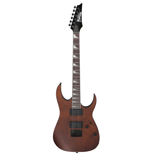 Ibanez GRG121DX 6 String Solid Body Electric Guitar Walnut Flat