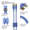 UDG Ultimate Audio Cable USB 2.0 A-B Blue Angled 2m