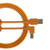 UDG Ultimate Audio Cable USB 2.0 A-B Orange Angled 2m