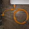 UDG Ultimate Audio Cable USB 2.0 A-B Orange Angled 2m