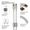 UDG Ultimate Audio Cable USB 2.0 A-B White Angled 2m
