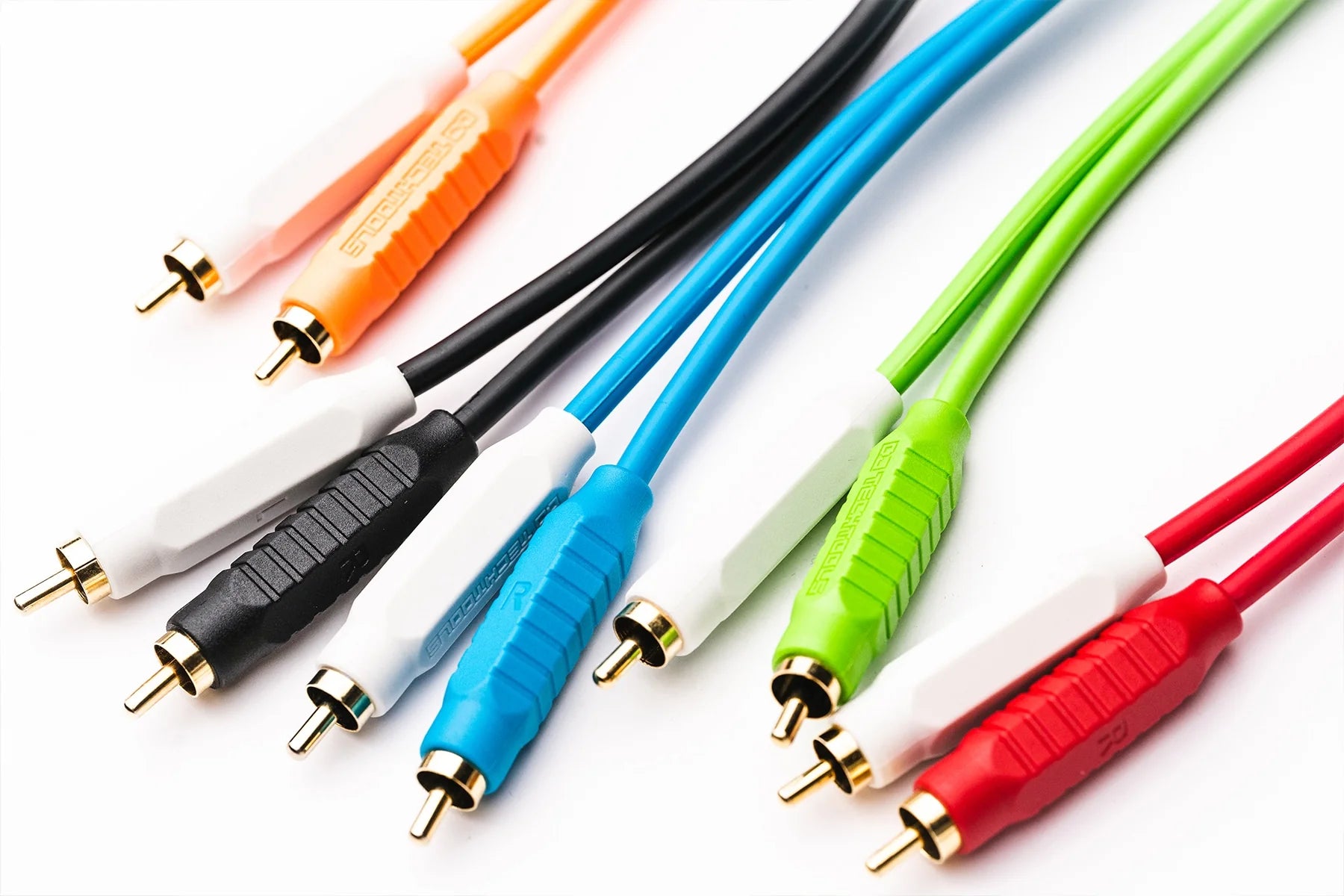 كابلات DJTT Chroma اثنين من جاك 6.3 مم إلى كابل صوت جاك 6.3 مم