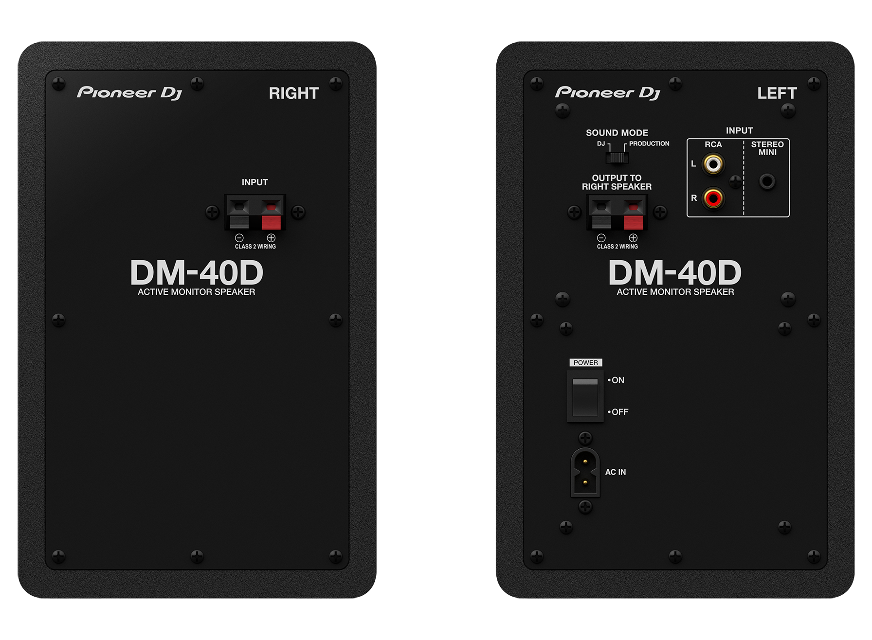 Pioneer DJ DM-40D (Pair)