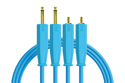 DJTT Chroma Cables Audio 1/4 to RCA