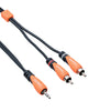 Bespeco SILOS 3.5mm Stereo Jack to two RCA Audio Cable