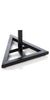 Bespeco PN90FL Professional Studio Monitor Speaker Stand with Triangular Base