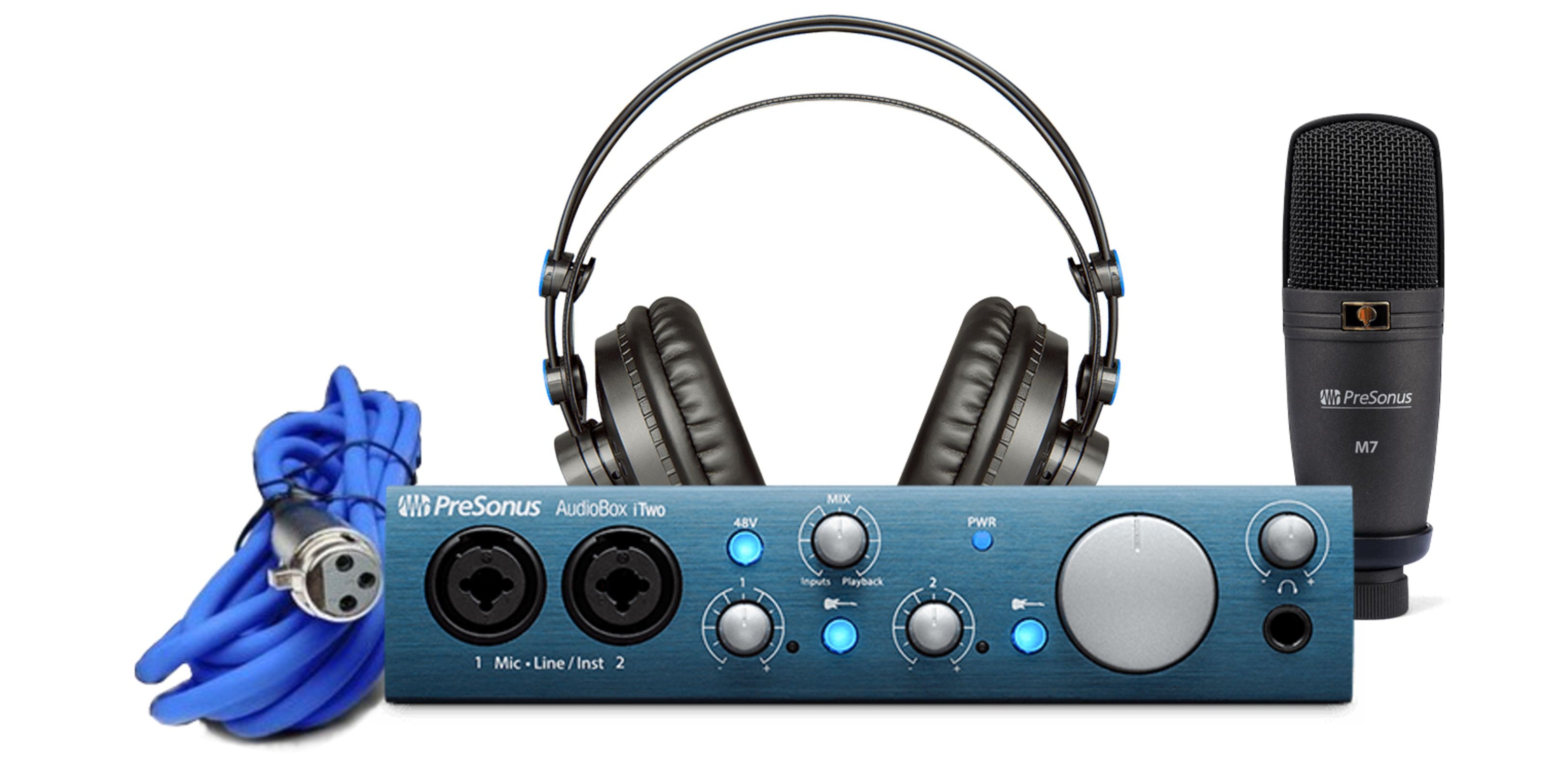 PreSonus AudioBox iTwo Studio Bundle – DJ Corner KSA