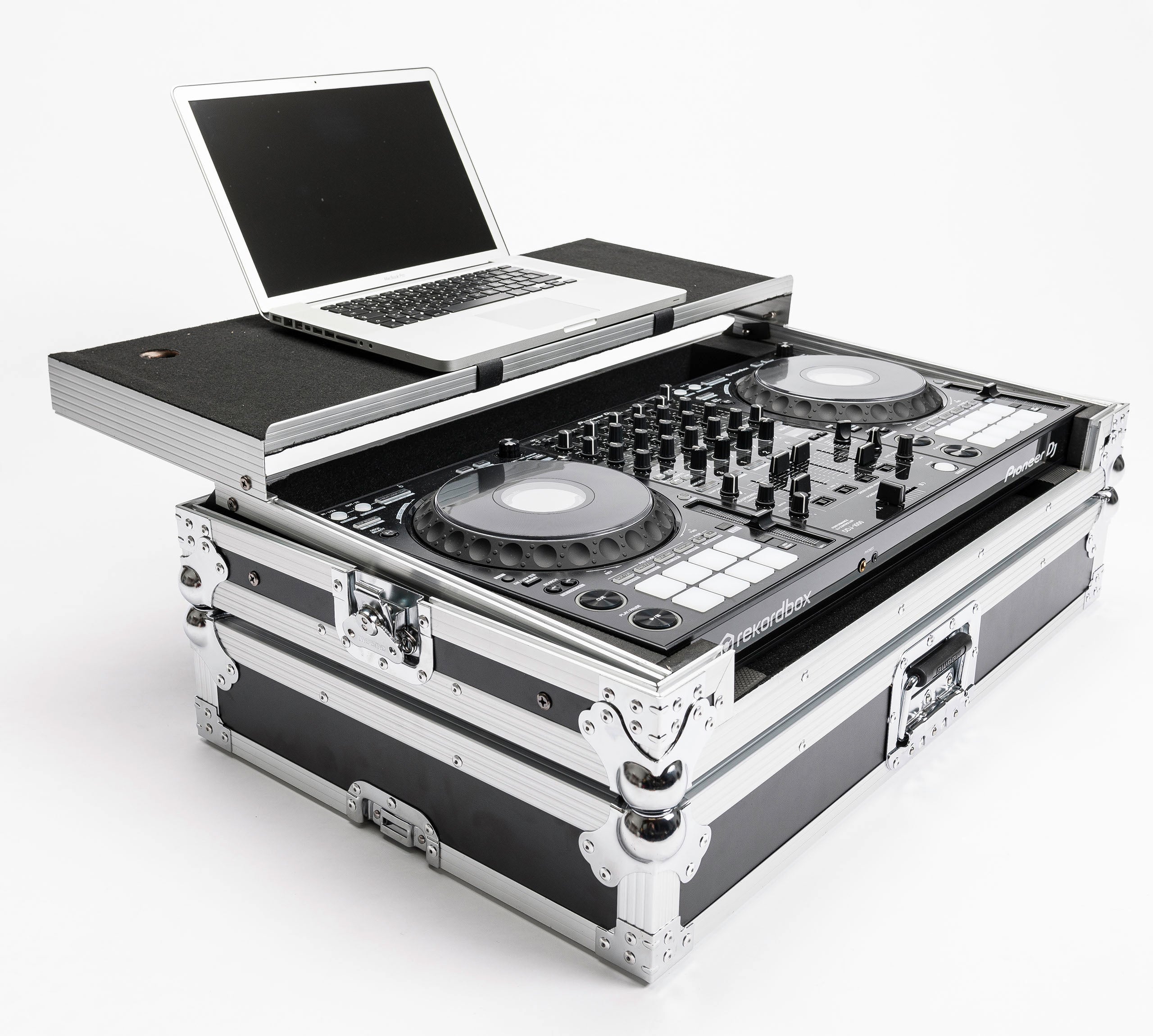 MAGMA DJ-Controller Workstation for Pioneer DJ DDJ-1000 Silver