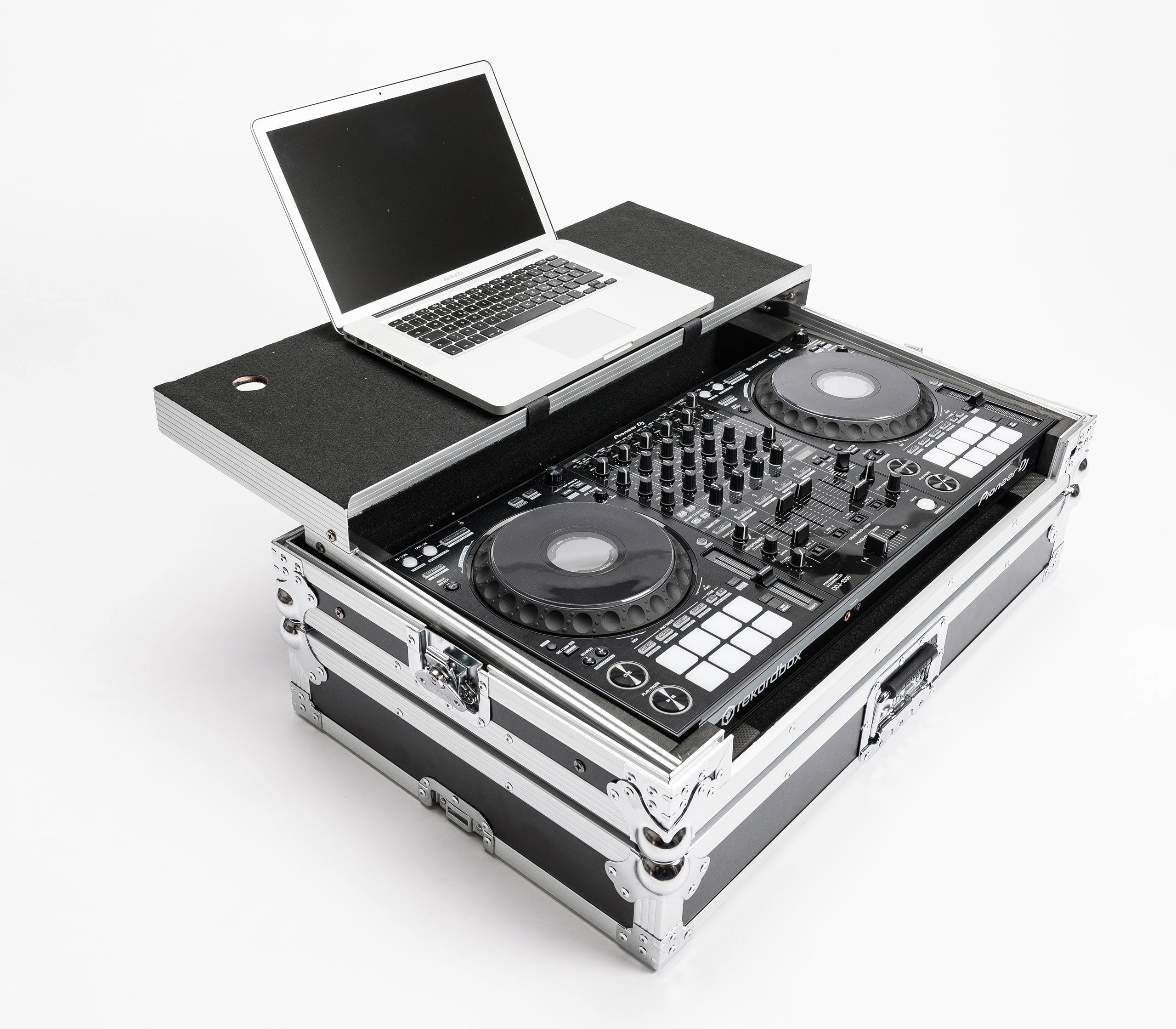 MAGMA DJ-Controller Workstation for Pioneer DJ DDJ-1000 Silver